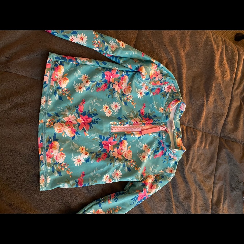 3T Ruffle Butts UV Swim Top